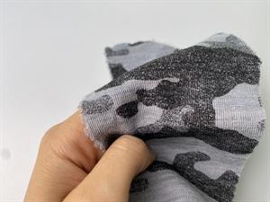 Undertøjsuld - lækker camouflage i grå toner