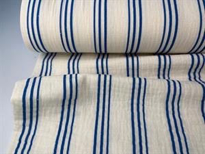 Dobbelt gauze - natural stripes