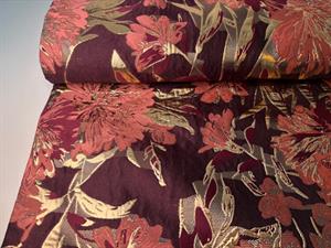 Brokade - smukke bordeaux toner