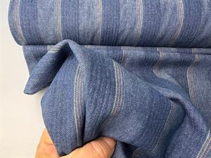 Fastvævet denim - jeans stripes