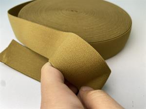 Blød elastik - velegnet til undertøj 4 cm, golden brown