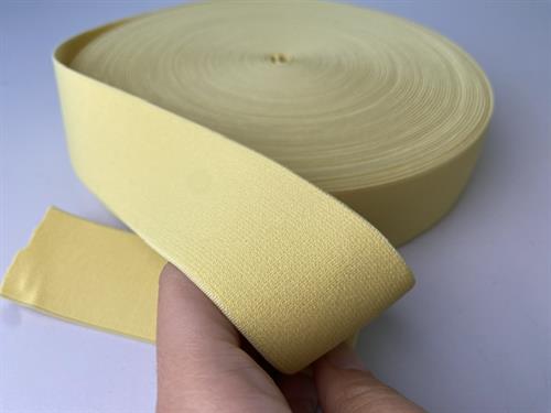 Blød elastik - velegnet til undertøj 4 cm, banana