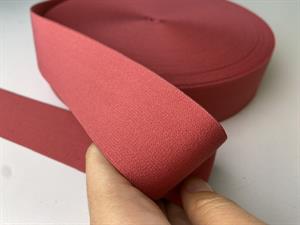 Blød elastik - velegnet til undertøj 4 cm, mørk blush
