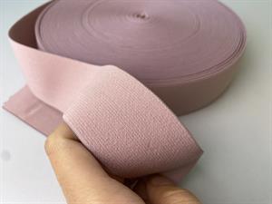 Blød elastik - velegnet til undertøj 4 cm, sart rosa