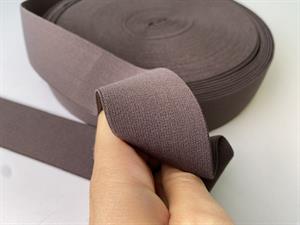 Blød elastik - velegnet til undertøj 4 cm, mocha