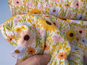 Dobbelt gauze - sommerblomster