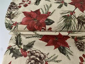 Deko canvas - fine julestjerner