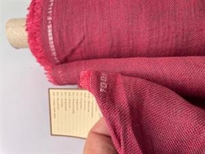 Fastvævet hør - smuk berryred