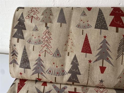 Deko canvas - fine grafiske juletræer