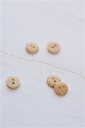 Corozo button fra mind the maker - i flot dune, 11 mm