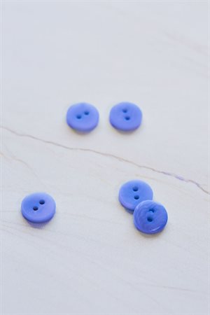 Corozo button fra mind the maker - i flot sky haze, 11 mm