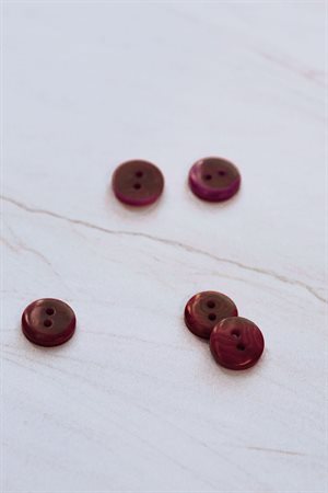 Corozo button fra mind the maker - i flot russet, 11 mm