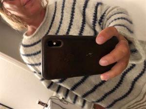 NORDISK STOR strikkeopskrift - stribet, rar og rummelig