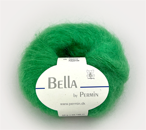 Bella by permin kid mohair - skøn frisk grøn