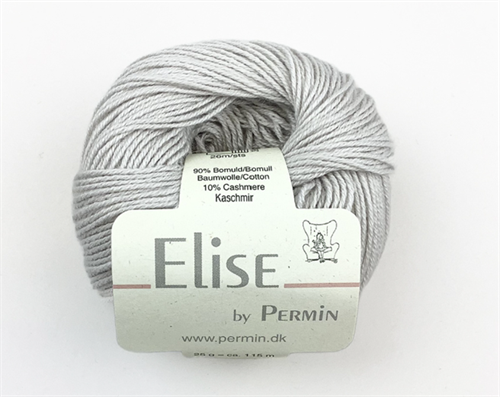 Elise by permin bomuld / cashmere - blødt og lækkert i oyster