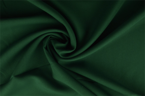 Billigt stof til dug - mørkegrøn polyesterdug