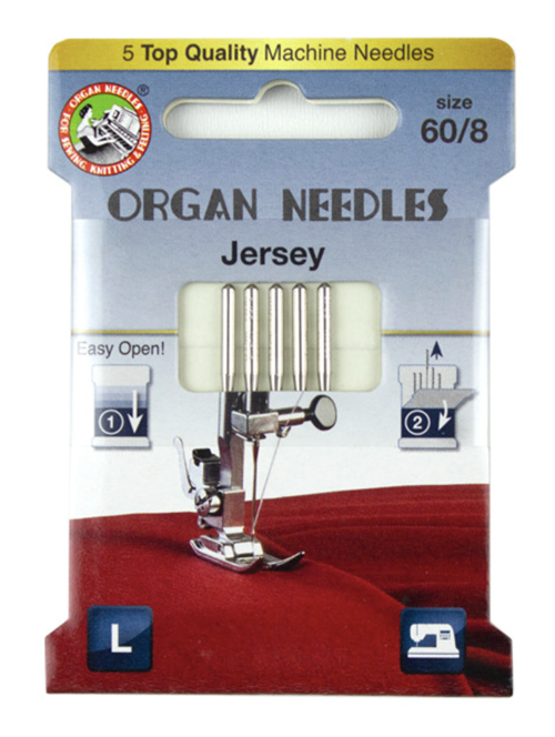 Organ symaskinenål - jersey 60/8