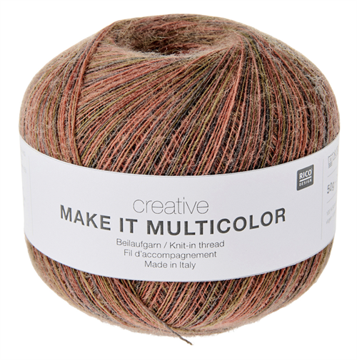 Creative make it multicolor garn - earthy
