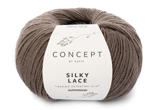 Silky lace - brun