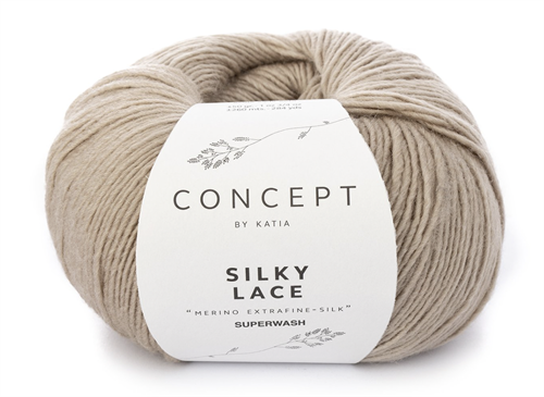 Silky lace - beige