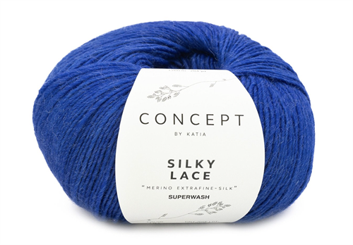 Silky lace - Klein blå