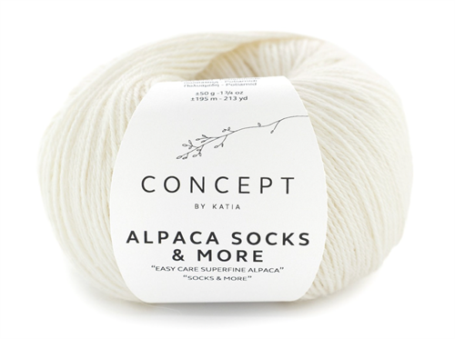 Alpaca socks & more - ecru