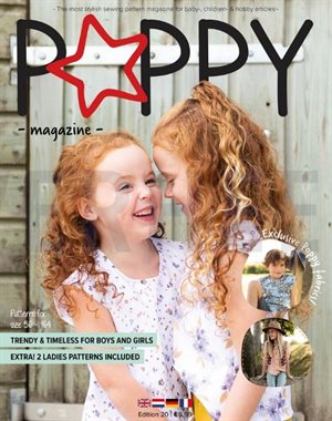 Poppy mønsterblad edition 20 (Til str 56-164)
