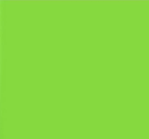 Bomuldsjersey - limegrøn