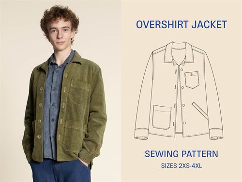 Wardrobe By Me snitmønster - Overshirt Jacket