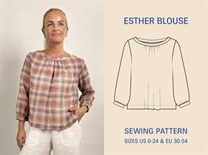 Wardrobe By Me snitmønster - Esther Blouse