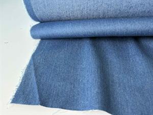 Fastævet denim - prewashed i lækker denimblå
