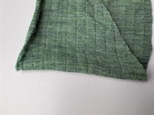 Undertøjsuld - drop needle i støvet græsgrøn