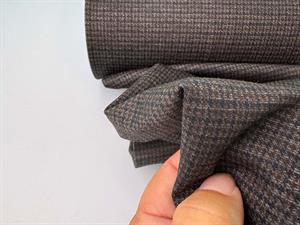 Formfast jersey - flotte mikro tern i brune toner