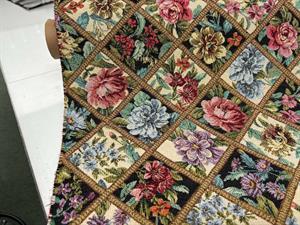 Gobelin - floral rhombus
