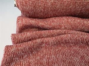 Polyester strik - brick melange