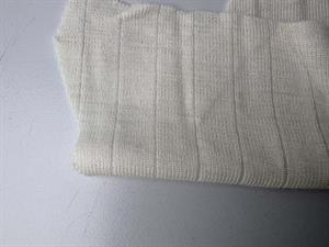 Undertøjsuld - bred drop needle i offwhite