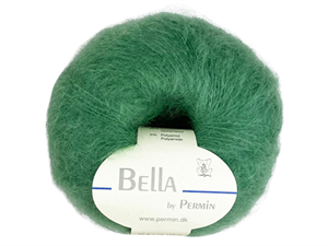Bella by permin kid mohair - smuk mellemgrøn
