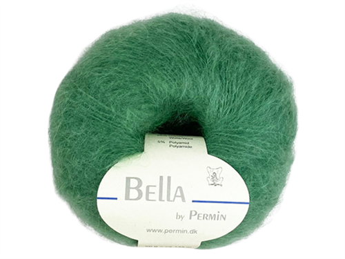 Bella by permin kid mohair - smuk mellemgrøn