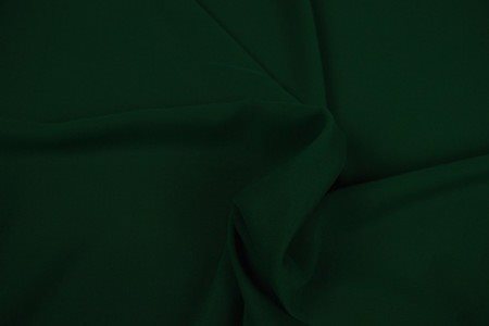 Fastvævet chiffon - dark green, bestillingsvare