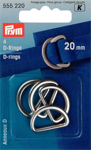 D-ringe, 20 mm