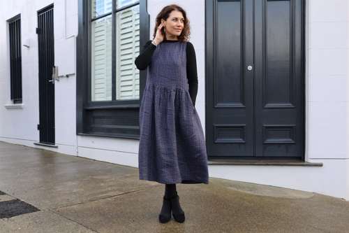 Tessuti - Felicia pinafore kjole str. XXS-XXL