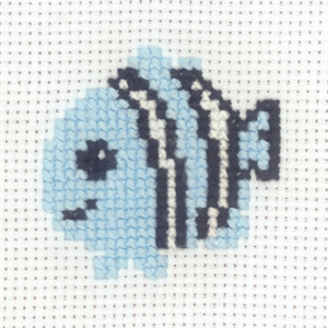 Broderi kit - fisk