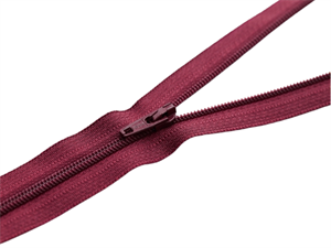 Spiral lynlås fra YKK - 18 cm, fuchsia