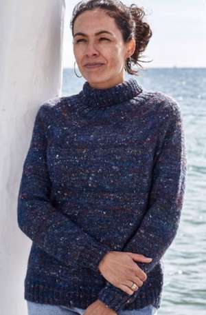 Kamma by Permin - sweater med rulle krave, udgår