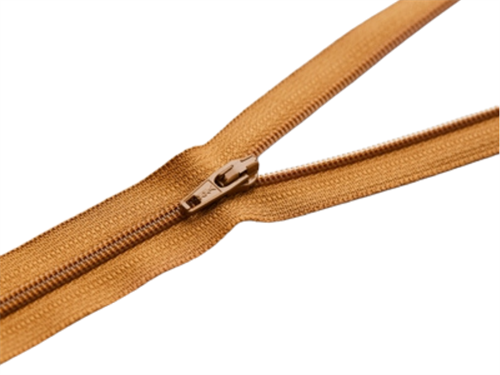 Spiral lynlås fra YKK - 18 cm, gold