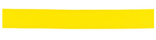 Gjordbånd - taskehank 25 mm, gul