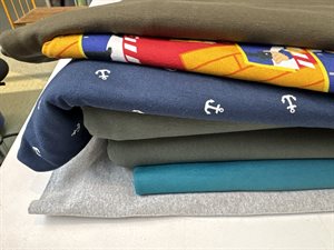 Diverse bomuldsjersey - restepakke