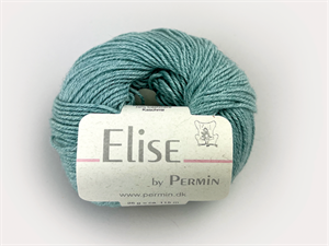 Elise by permin bomuld / cashmere - blødt og lækkert i jade