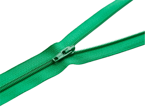 Spiral lynlås fra YKK - 18 cm, jolly green