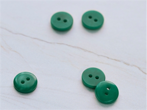 Corozo button fra mind the maker - jolly green, 11 mm